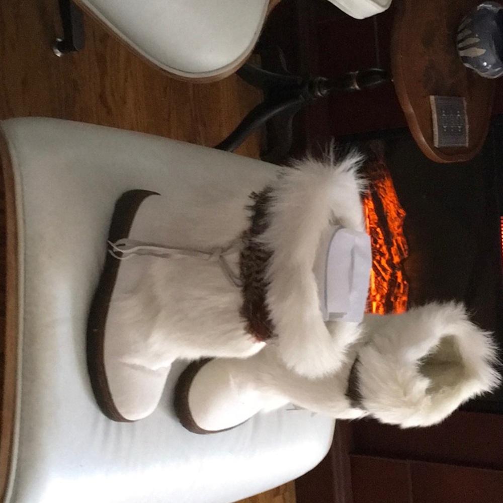 Goat skin boots authentic